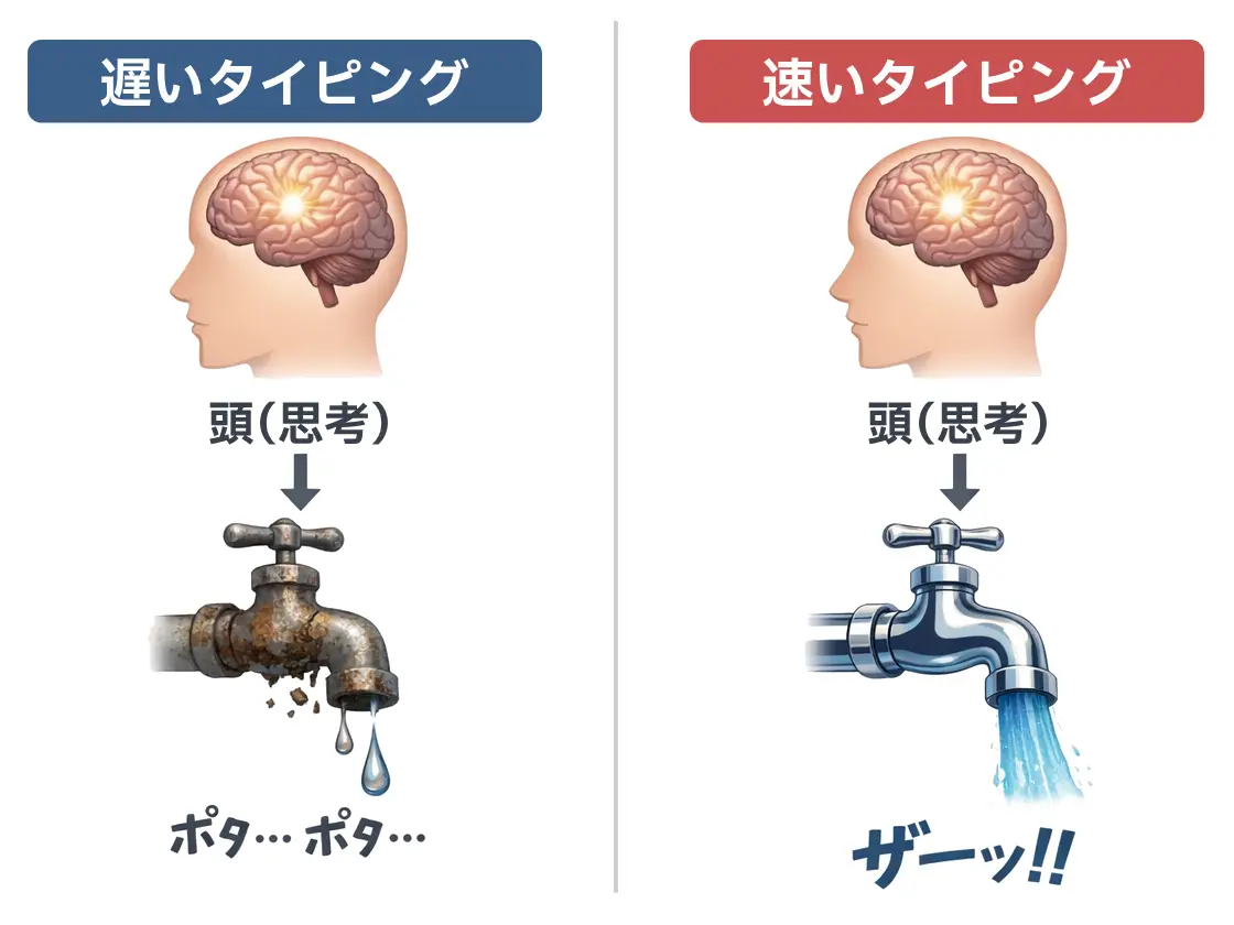 文字入力スキルは「思考を発展させる道具」